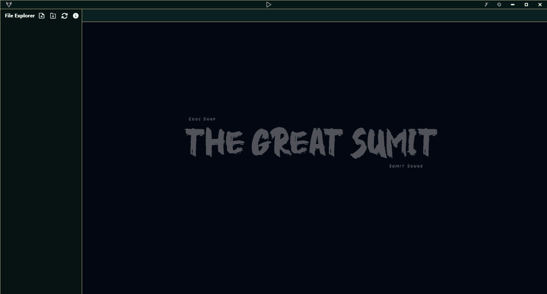 CodeSnap: Lightweight Code Editor